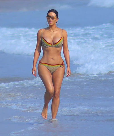 Christian Dior Rasta Two-Piece Bikini