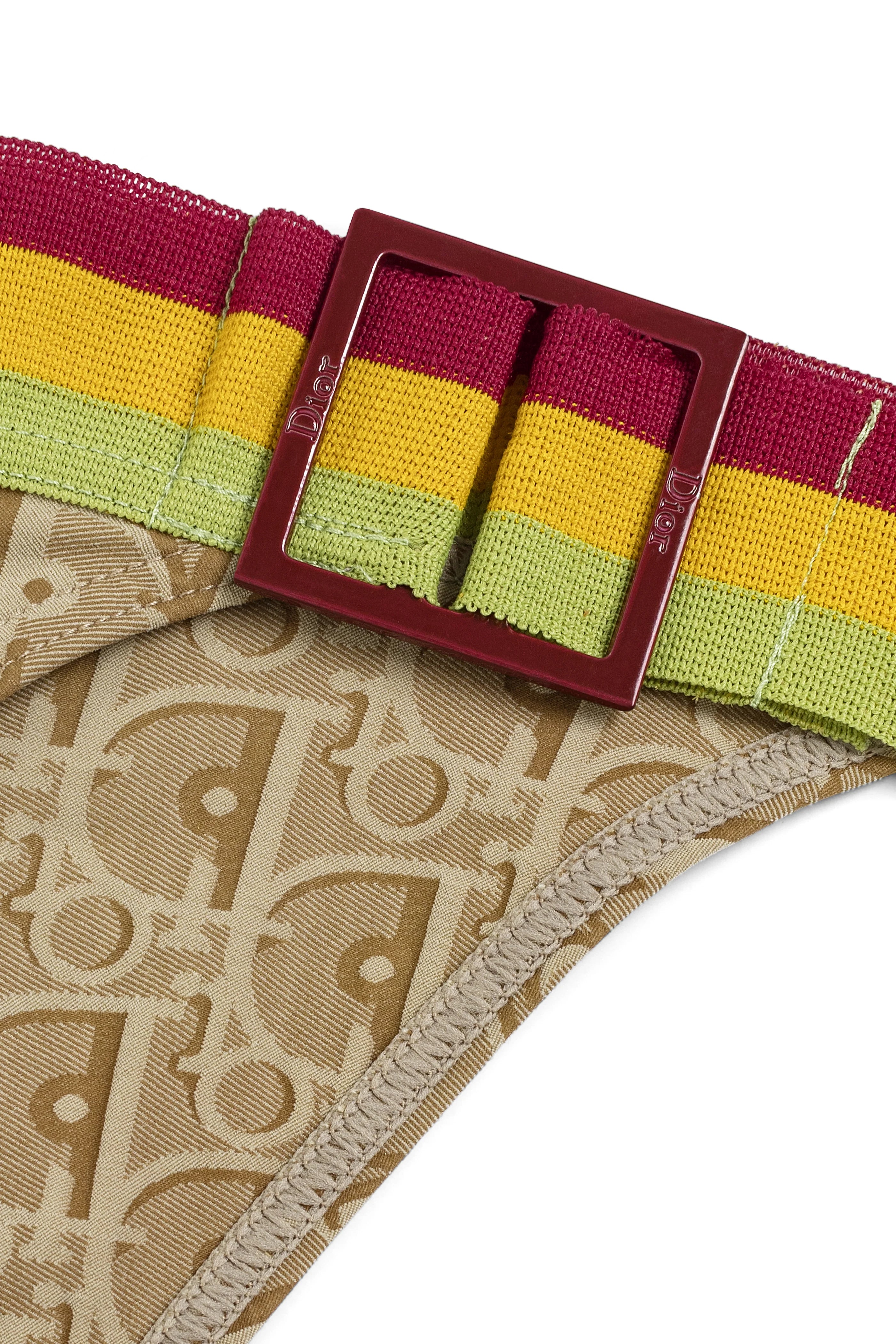 Christian Dior Rasta Two-Piece Bikini