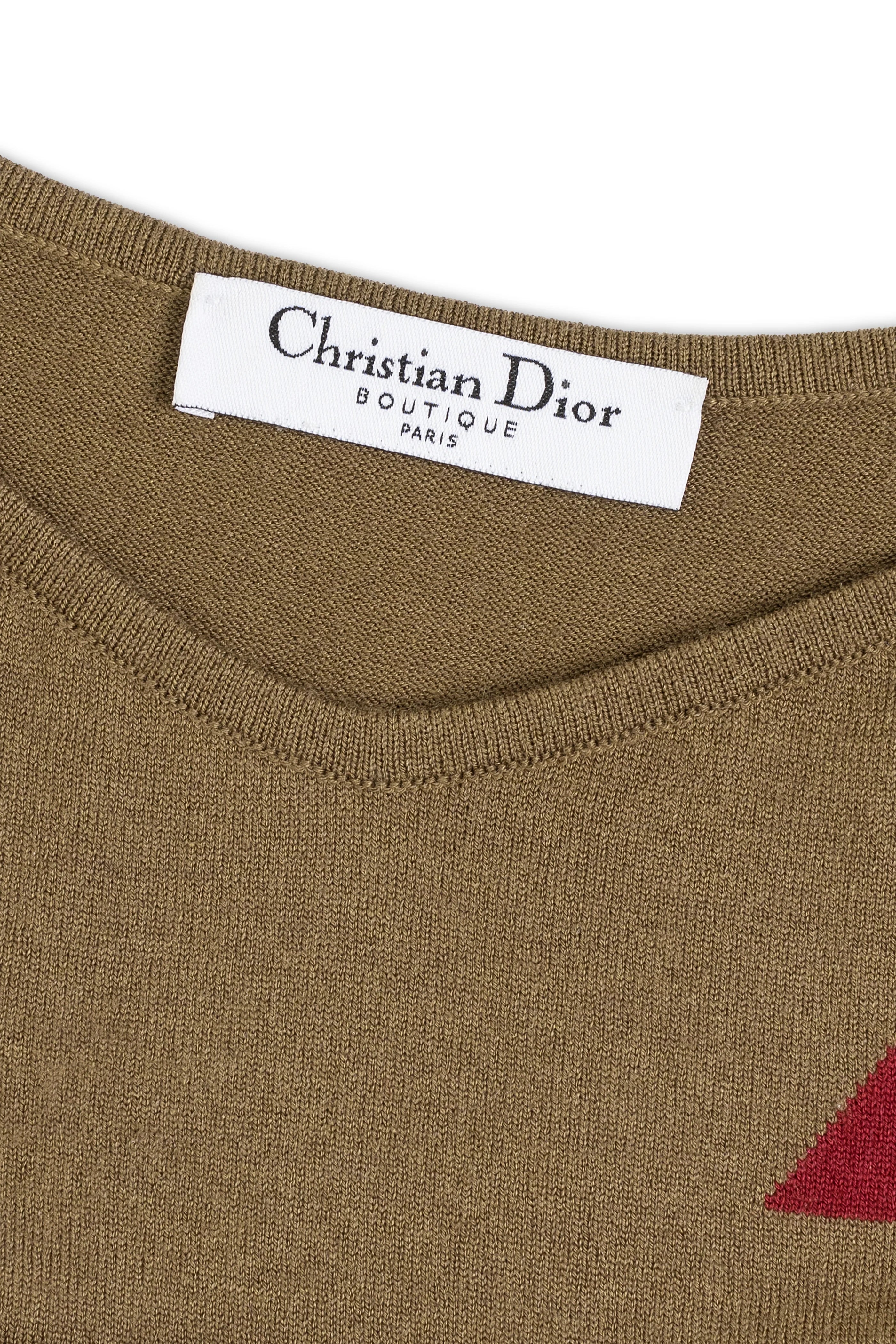 Christian Dior Rasta Tank Top