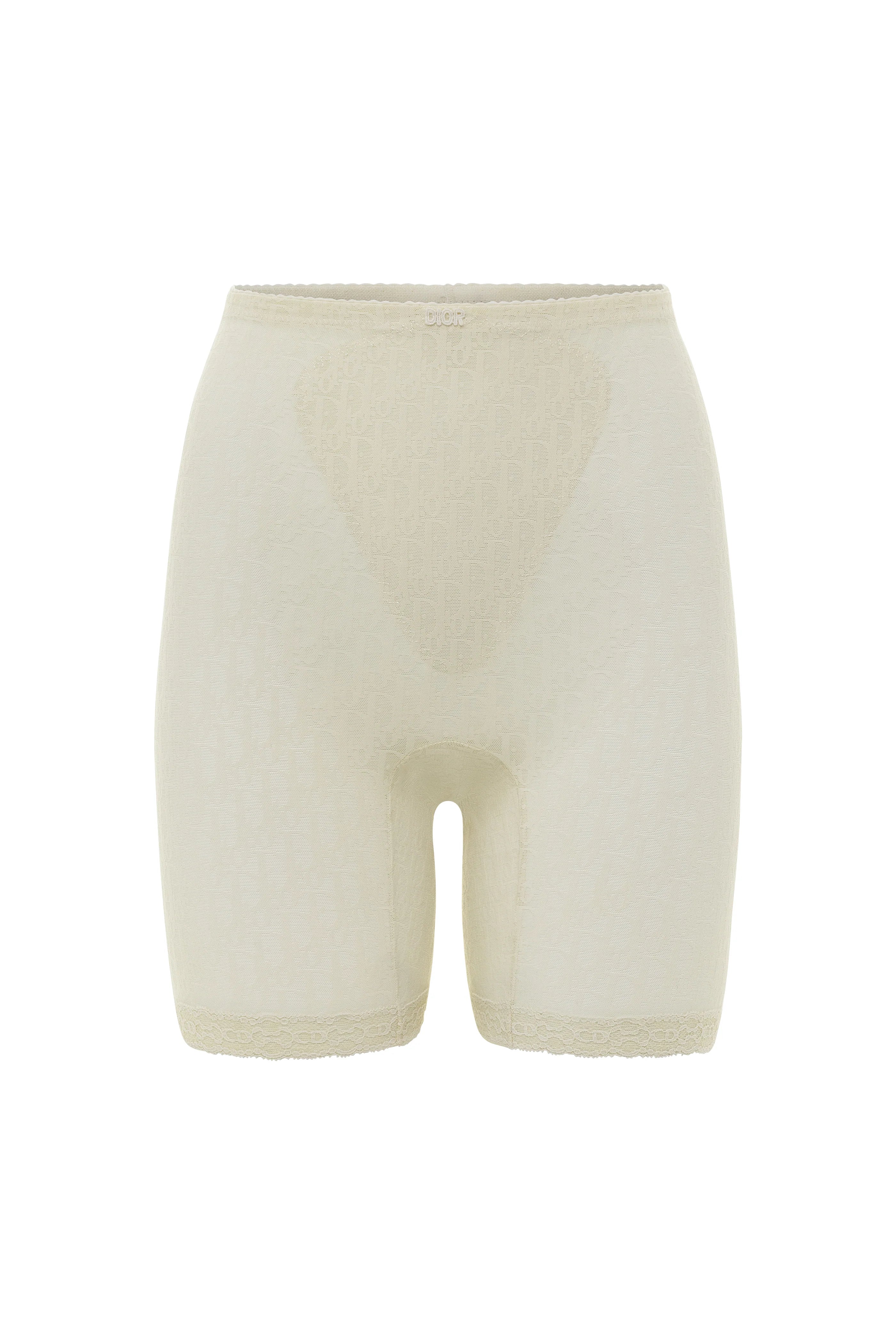 Christian Dior White Diorissimo Lingerie Shorts