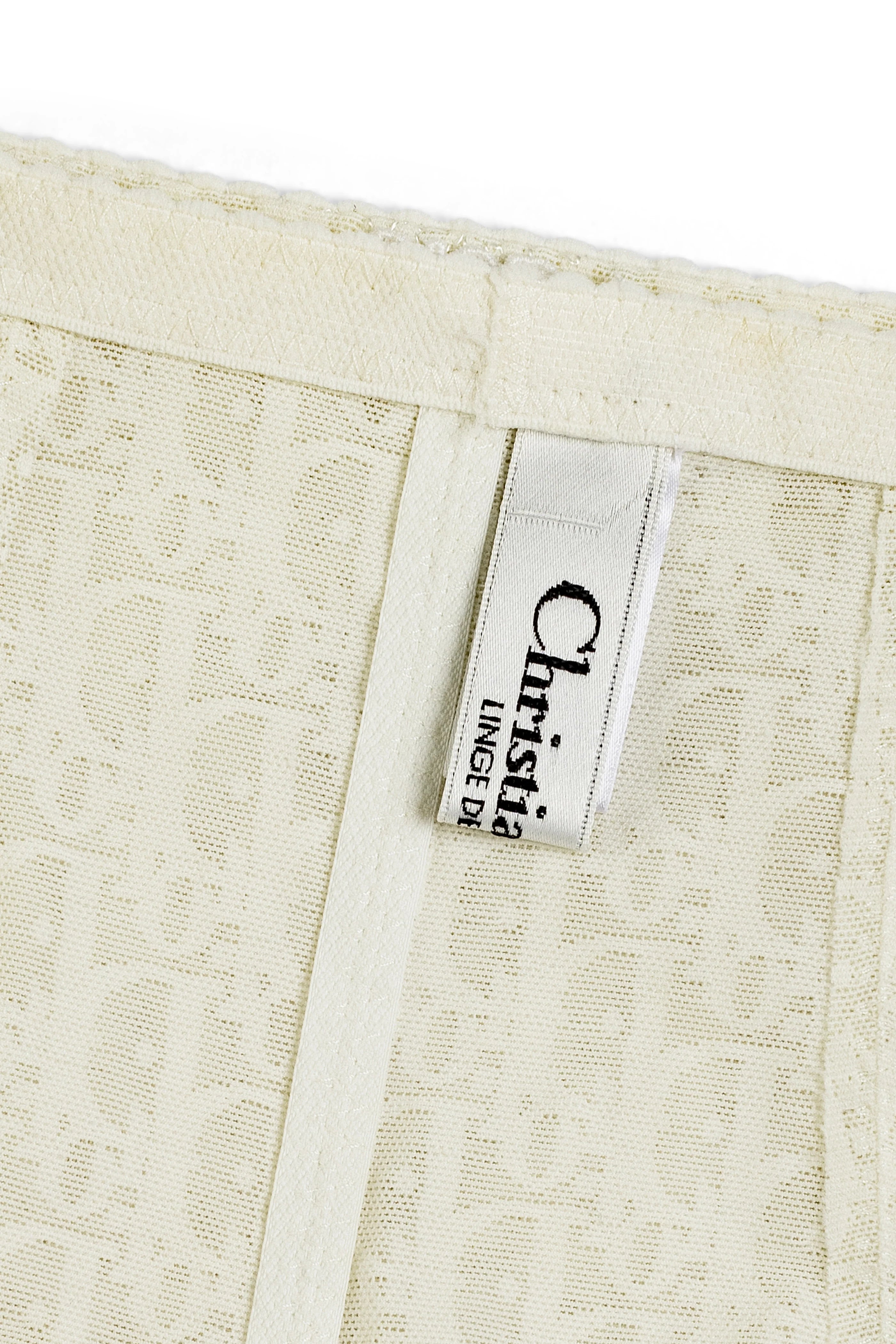 Christian Dior White Diorissimo Lingerie Shorts