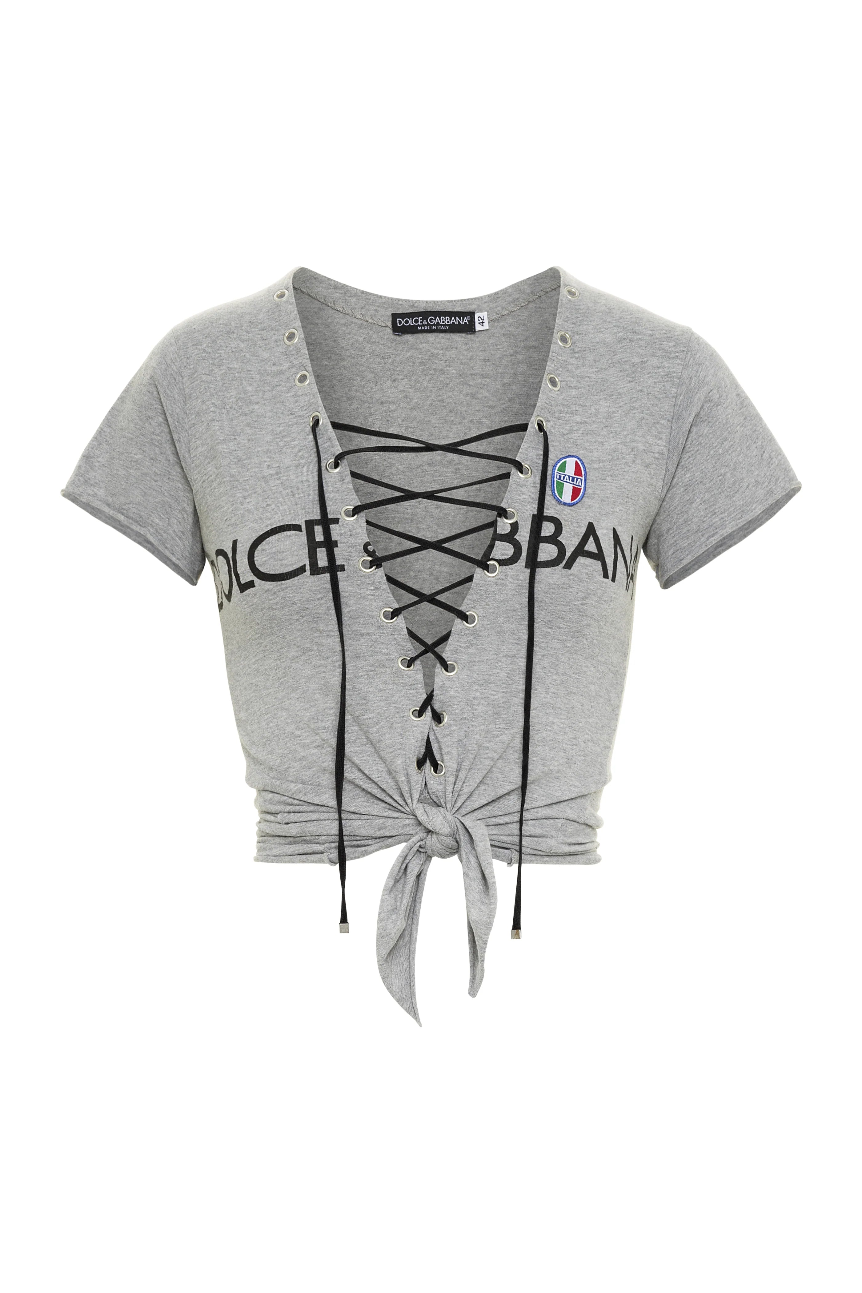 Dolce & Gabbana Lace-Up Shirt